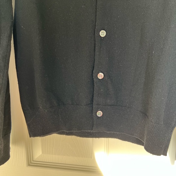 Comme Des Garçons Play Black Heart Patch Cardigan - Picture 7 of 8